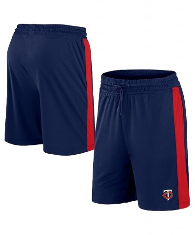 Men's Navy Minnesota Twins Iconic Break It Loose Shorts $23.84 Shorts