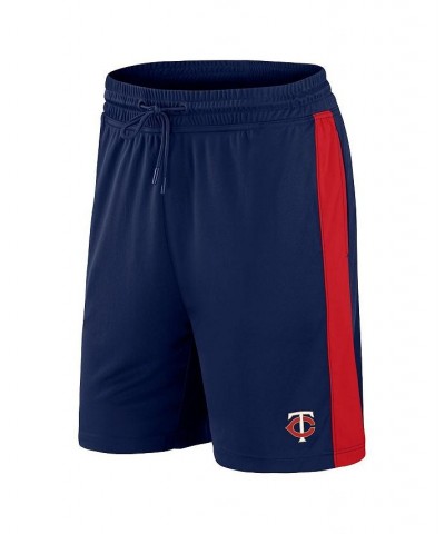 Men's Navy Minnesota Twins Iconic Break It Loose Shorts $23.84 Shorts