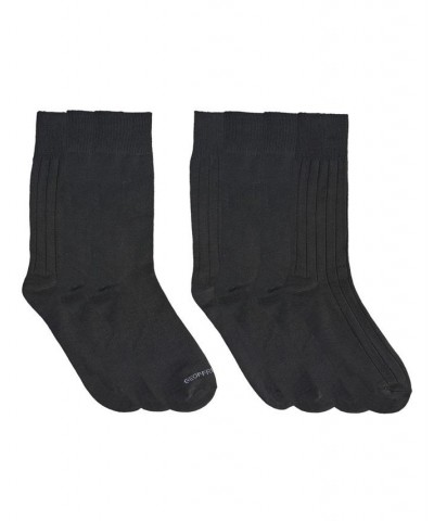 Men's Dress Crew Socks, Pack of 7 Black $23.39 Socks