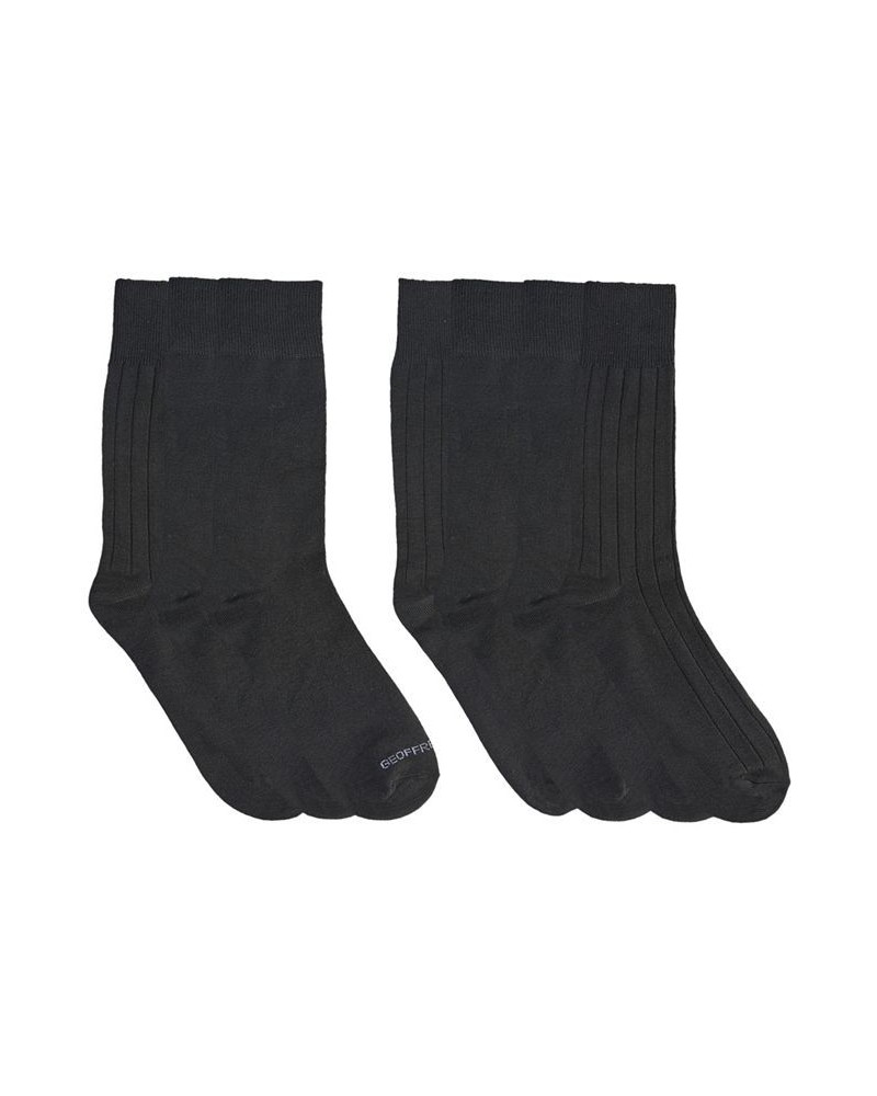 Men's Dress Crew Socks, Pack of 7 Black $23.39 Socks