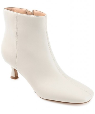 Women's Kelssa Square Toe Booties PD03 $44.00 Shoes