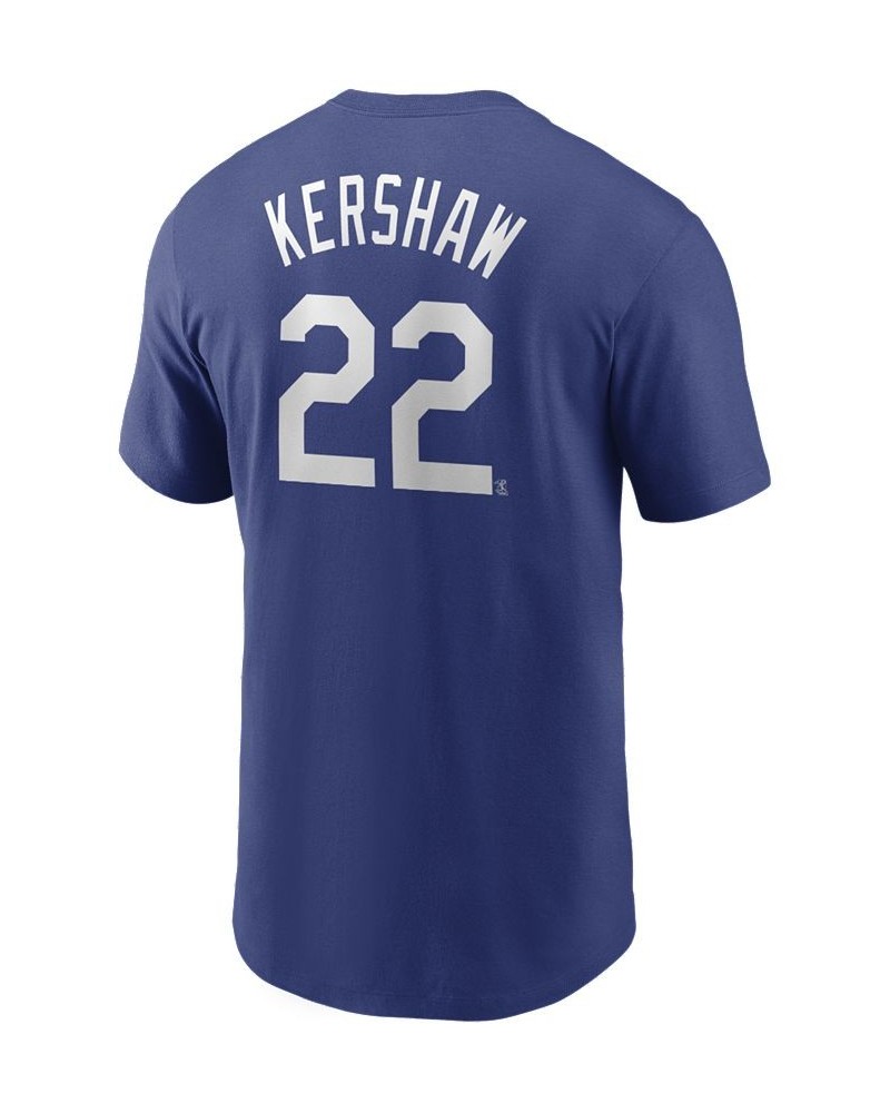 Men's Clayton Kershaw Los Angeles Dodgers Name and Number Player T-Shirt $23.50 T-Shirts