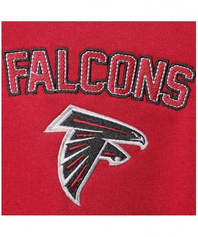 Men's Red Atlanta Falcons Pocket Pullover Sweater $32.25 Sweaters