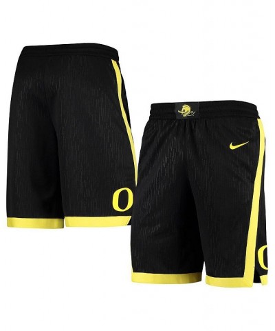 Men's Black Oregon Ducks Logo Replica Performance Basketball Shorts $33.75 Shorts