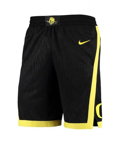 Men's Black Oregon Ducks Logo Replica Performance Basketball Shorts $33.75 Shorts