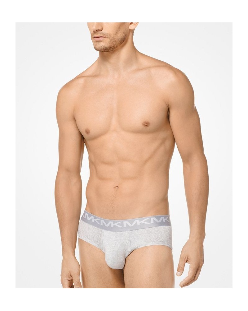 Men's 3-Pk. Low-Rise Briefs Gray $23.63 Underwear