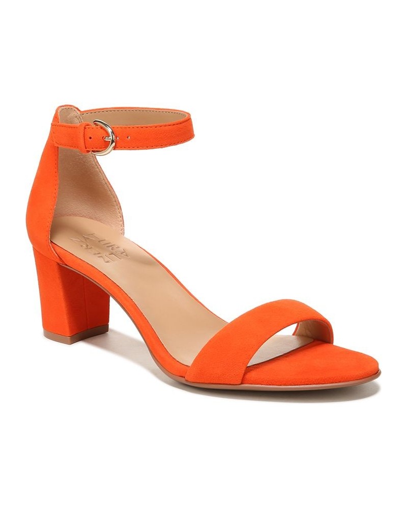 Vera Ankle Strap Sandals Orange $52.00 Shoes