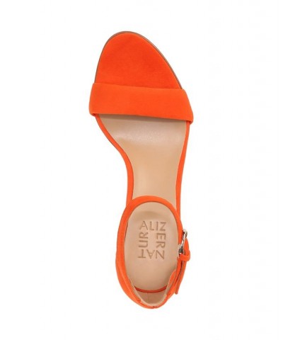 Vera Ankle Strap Sandals Orange $52.00 Shoes