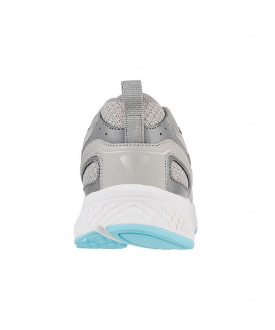 Women's GOrun Consistent Wide Width Running Sneakers Gray $36.75 Shoes