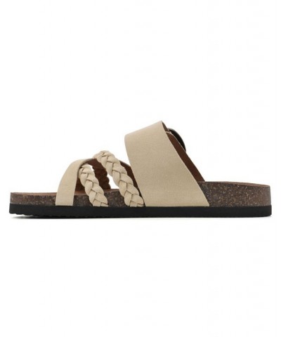 Healing Footbed Sandal Slides Yellow $36.57 Shoes