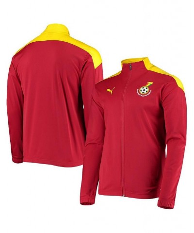 Men's Red Ghana National Team Stadium League DryCell Jacket $50.99 Jackets