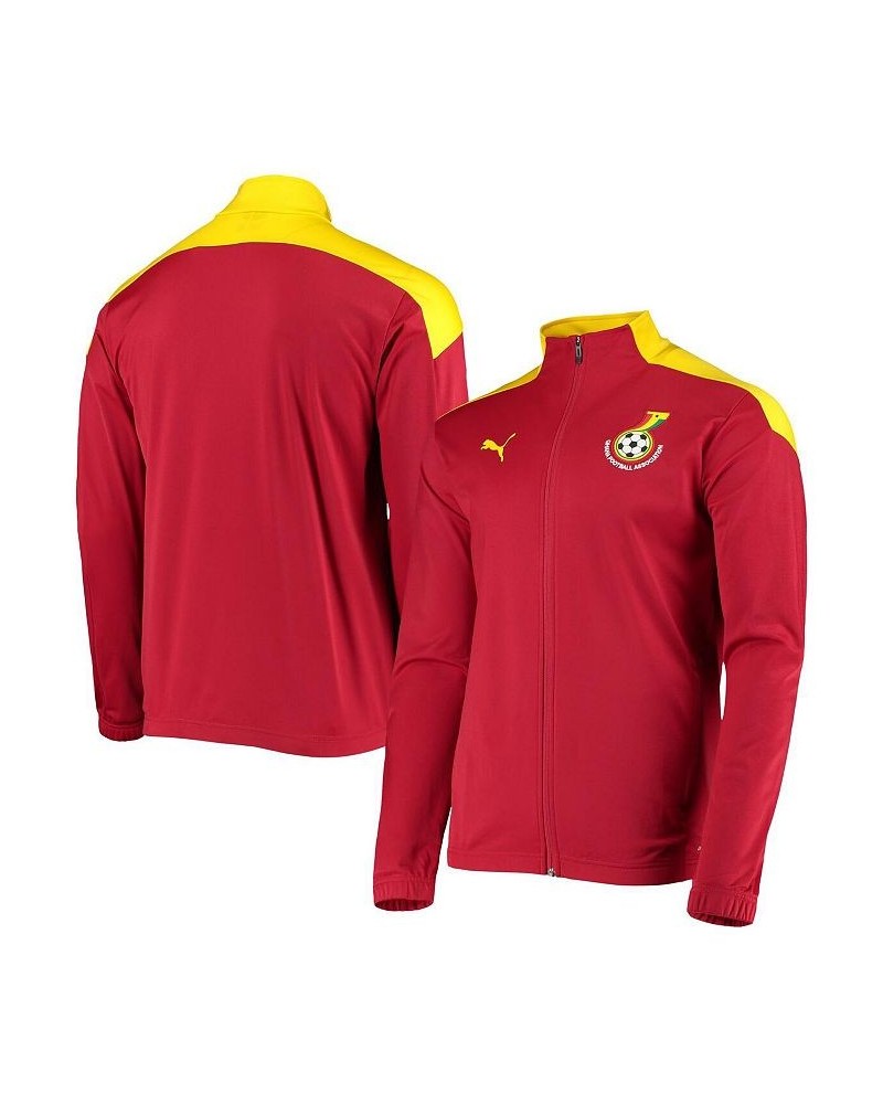 Men's Red Ghana National Team Stadium League DryCell Jacket $50.99 Jackets