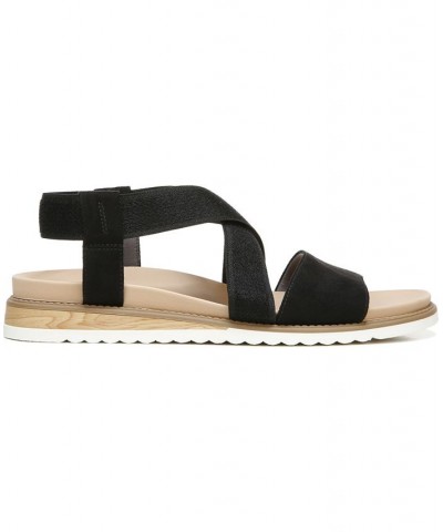 Women's Islander Ankle Strap Sandals Black $37.80 Shoes