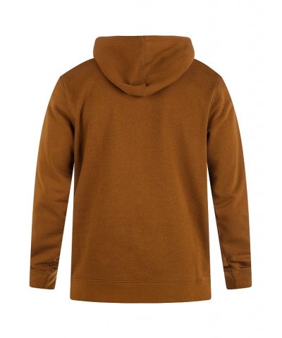 Men's One and Only Fleece Pullover Hoodie Brown $19.95 Sweatshirt