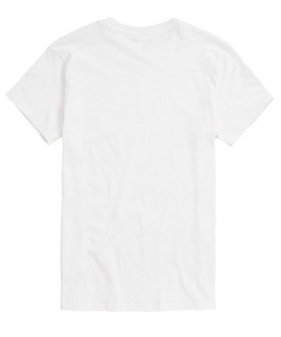 Men's Skeleton Chest Classic Fit T-shirt White $20.99 T-Shirts