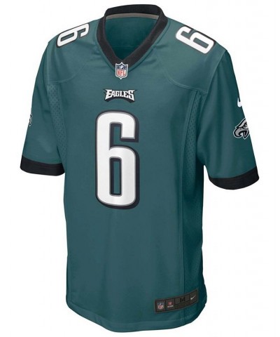 Men's DeVonta Smith Midnight Green Philadelphia Eagles 2021 NFL Draft First Round Pick Game Jersey $49.22 Jersey