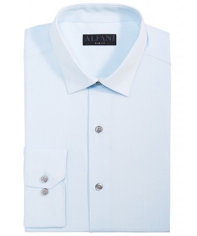 Men's Slim-Fit Stripe Dress Shirt PD04 $12.04 Dress Shirts