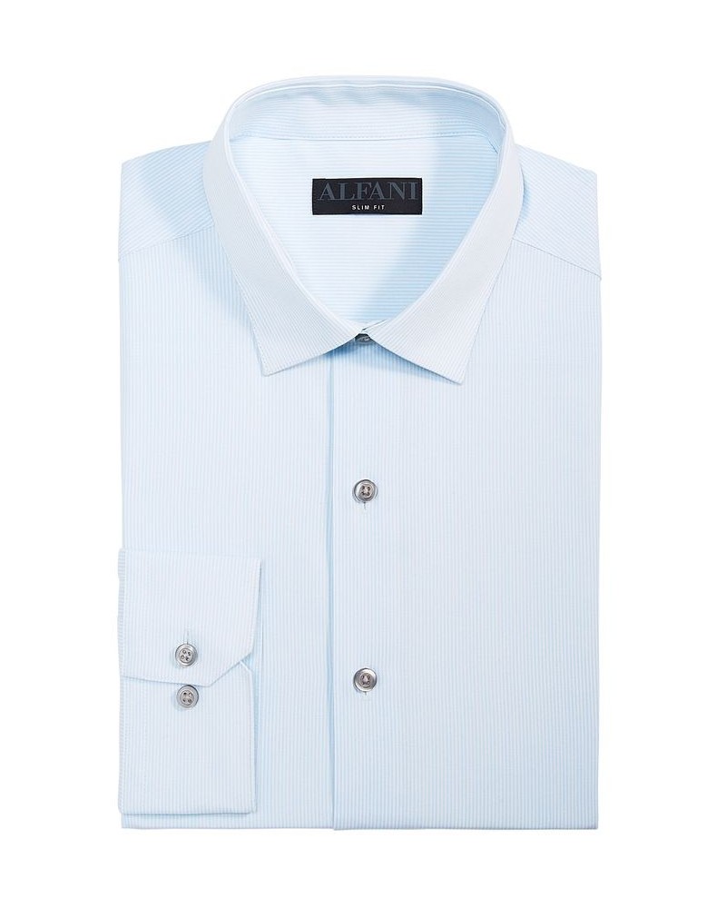 Men's Slim-Fit Stripe Dress Shirt PD04 $12.04 Dress Shirts