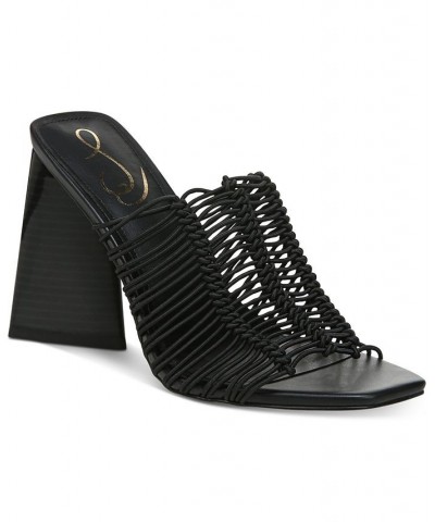 Women's Laurette Block-Heel Sandals Black $75.00 Shoes