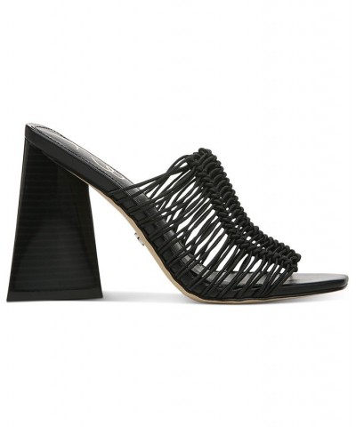 Women's Laurette Block-Heel Sandals Black $75.00 Shoes