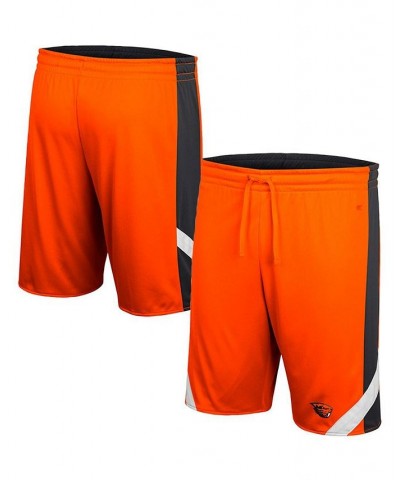 Men's Orange, Black Oregon State Beavers Am I Wrong Reversible Shorts $25.29 Shorts