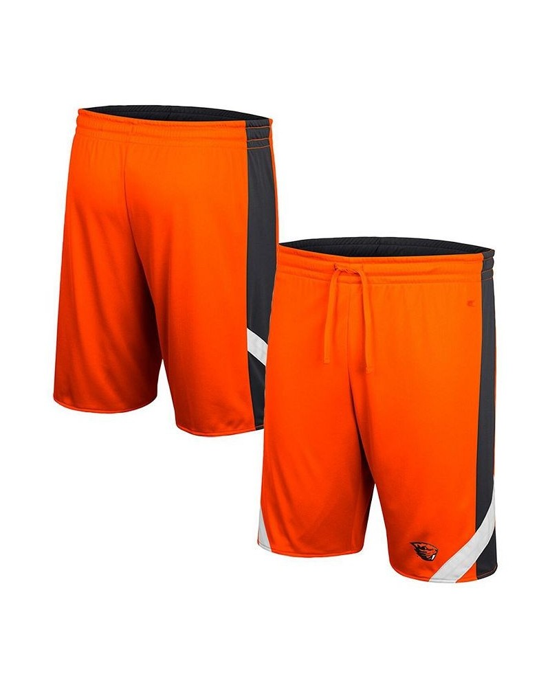 Men's Orange, Black Oregon State Beavers Am I Wrong Reversible Shorts $25.29 Shorts