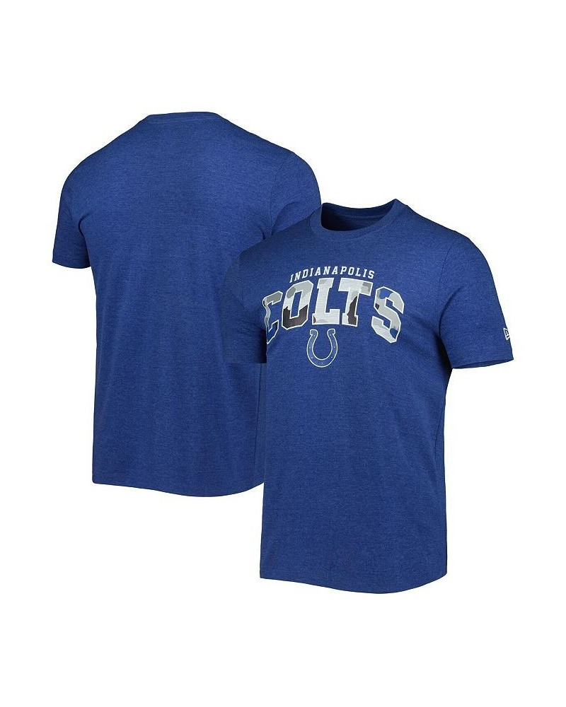 Men's Heathered Royal Indianapolis Colts Training Collection T-shirt $23.99 T-Shirts