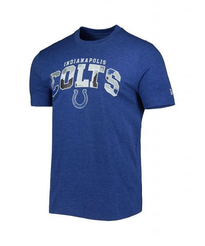 Men's Heathered Royal Indianapolis Colts Training Collection T-shirt $23.99 T-Shirts