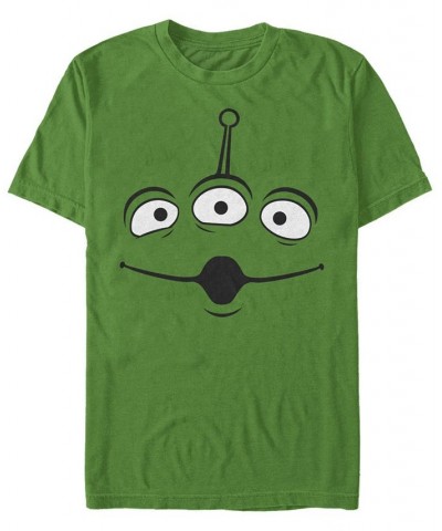 Disney Pixar Men's Toy Story Alien Big Face Costume Short Sleeve T-Shirt Green $19.59 T-Shirts