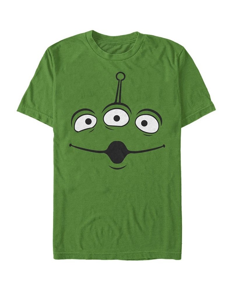 Disney Pixar Men's Toy Story Alien Big Face Costume Short Sleeve T-Shirt Green $19.59 T-Shirts