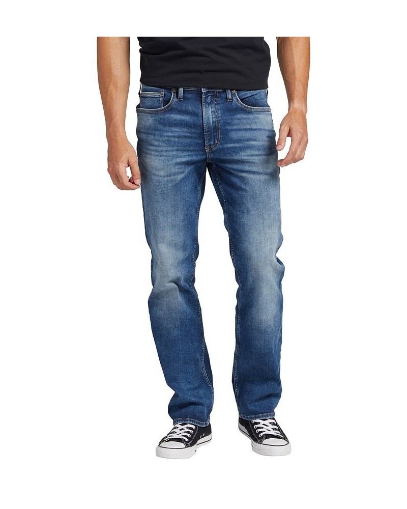 Men's Infinite Fit Relaxed Straight Leg Jeans Blue $43.12 Jeans