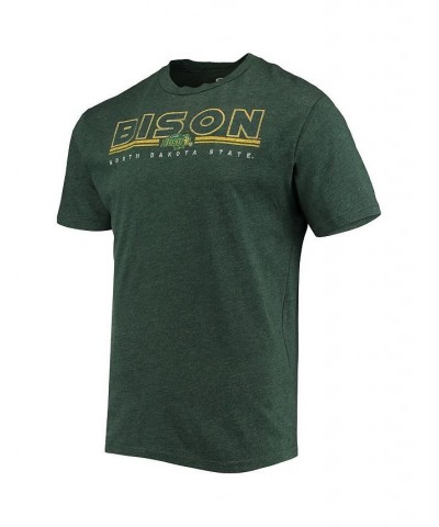 Men's Heathered Charcoal, Green NDSU Bison Meter T-shirt and Pants Sleep Set $30.80 Pajama