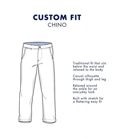 Men's TH Flex Stretch Custom-Fit Chino Pant Sand Khaki $29.93 Pants