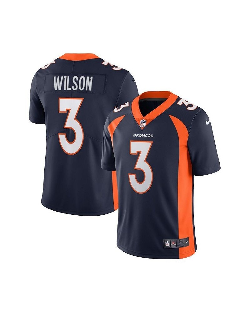 Men's Russell Wilson Navy Denver Broncos Alternate Vapor Limited Jersey $71.40 Jersey