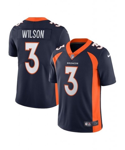 Men's Russell Wilson Navy Denver Broncos Alternate Vapor Limited Jersey $71.40 Jersey