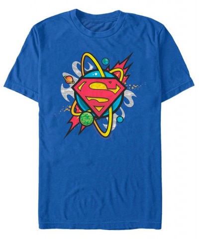 DC Men's Superman Galaxy Planet Logo Short Sleeve T-Shirt $20.64 T-Shirts