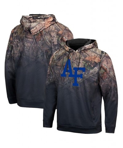 Men's Black Air Force Falcons Mossy Oak Pullover Hoodie $36.00 Sweatshirt