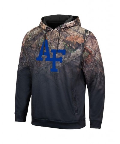 Men's Black Air Force Falcons Mossy Oak Pullover Hoodie $36.00 Sweatshirt