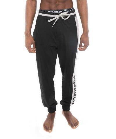 Men's Jogger Lounge Pant Black $19.78 Pajama