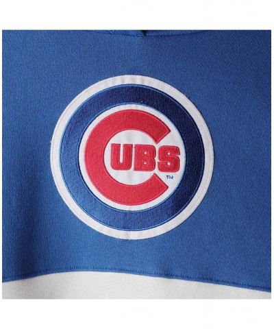 Men's Royal, Red Chicago Cubs Leading Scorer Fleece Pullover Hoodie $48.40 Sweatshirt