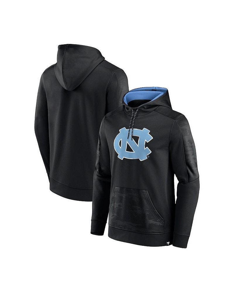 Men's Branded Black North Carolina Tar Heels On The Ball Pullover Hoodie $35.00 Sweatshirt