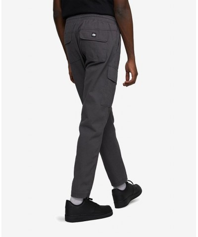 Men's Big and Tall Front Flip Cargo Joggers Gray 2 $31.20 Pants