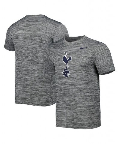 Men's Heather Gray Tottenham Hotspur Primary Logo Velocity Legend Performance T-shirt $29.49 T-Shirts