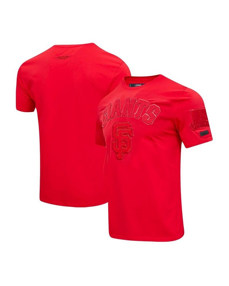 Men's San Francisco Giants Classic Triple Red T-shirt $33.14 T-Shirts