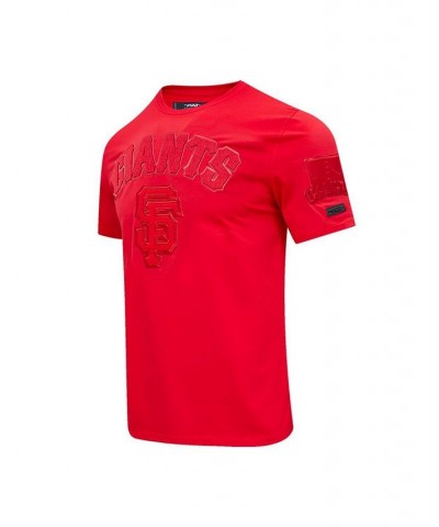 Men's San Francisco Giants Classic Triple Red T-shirt $33.14 T-Shirts