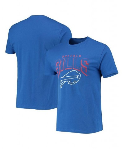 Men's Royal Buffalo Bills Bold Logo T-shirt $25.19 T-Shirts