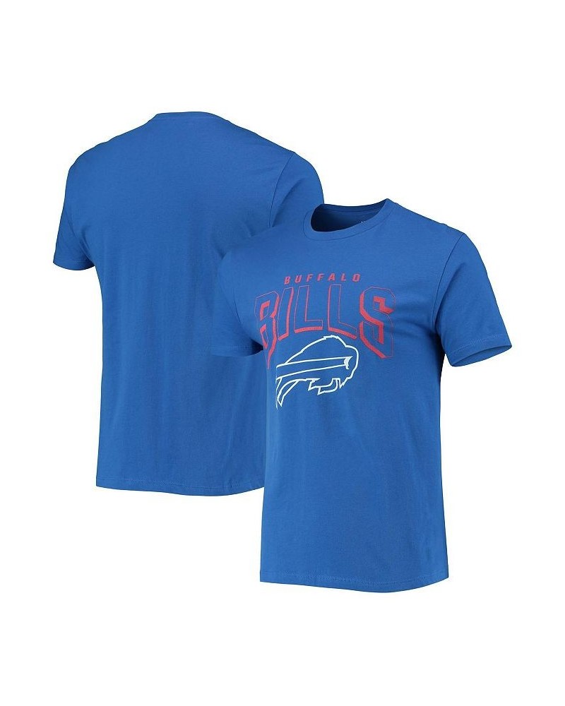 Men's Royal Buffalo Bills Bold Logo T-shirt $25.19 T-Shirts