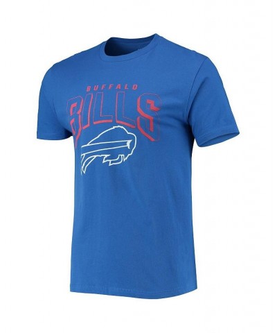 Men's Royal Buffalo Bills Bold Logo T-shirt $25.19 T-Shirts