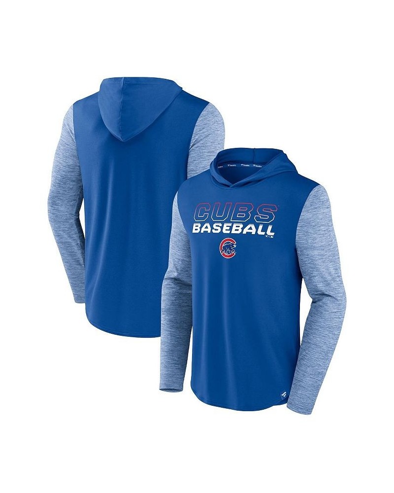 Men's Branded Royal Chicago Cubs Future Talent Transitional Pullover Hoodie $34.44 Sweatshirt