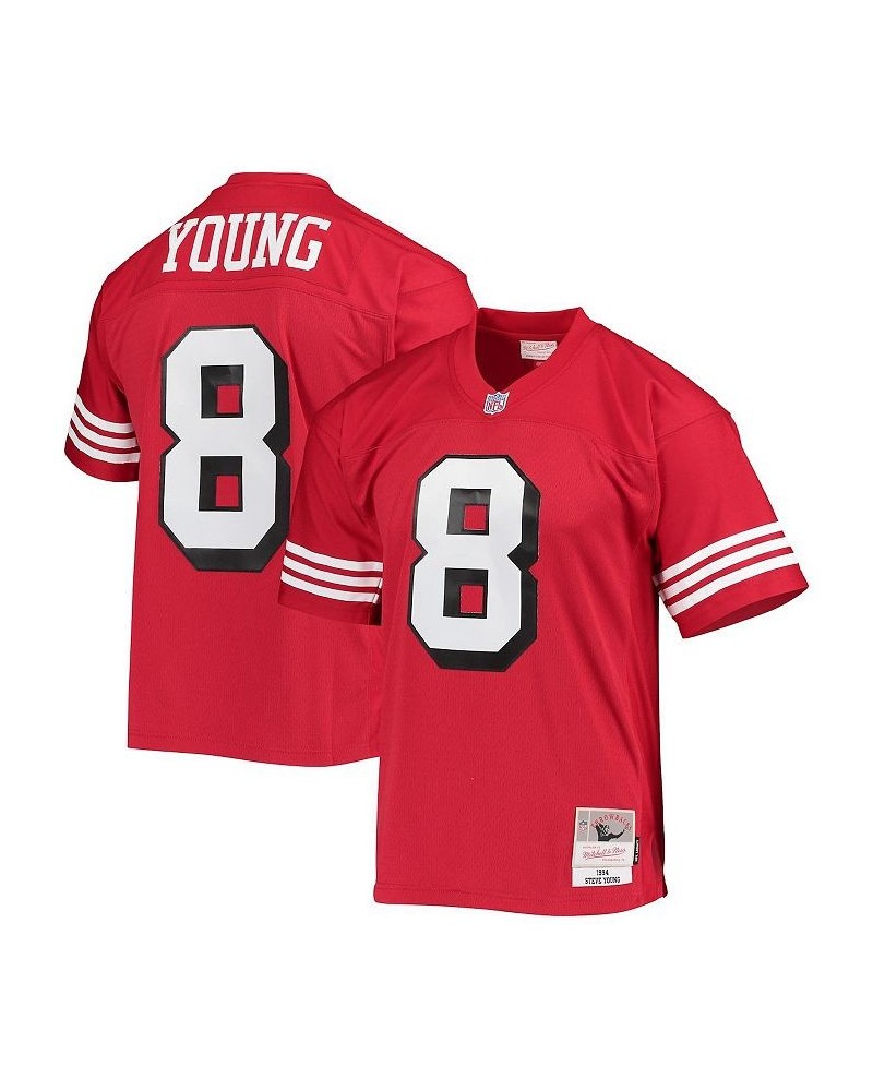 Men's Steve Young Scarlet San Francisco 49ers 1994 Legacy Replica Jersey $71.40 Jersey